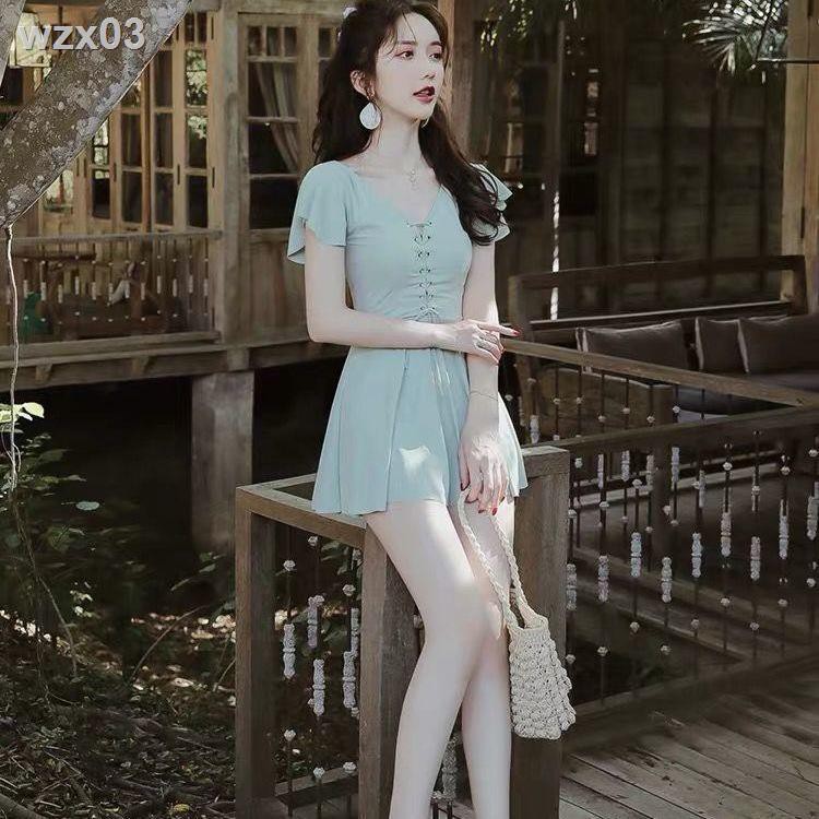 Áo tắm Nữ 2020 Một mảnh Mới Gợi cảm, Váy mỏng và Bụng Bảo vệ Suối nước nóng Hot Spring