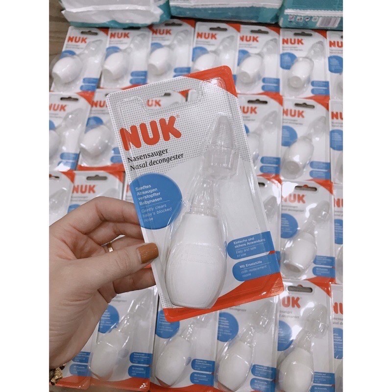 Hút Mũi Cao Su NUK Chính Hãng Nhập Khẩu Đức