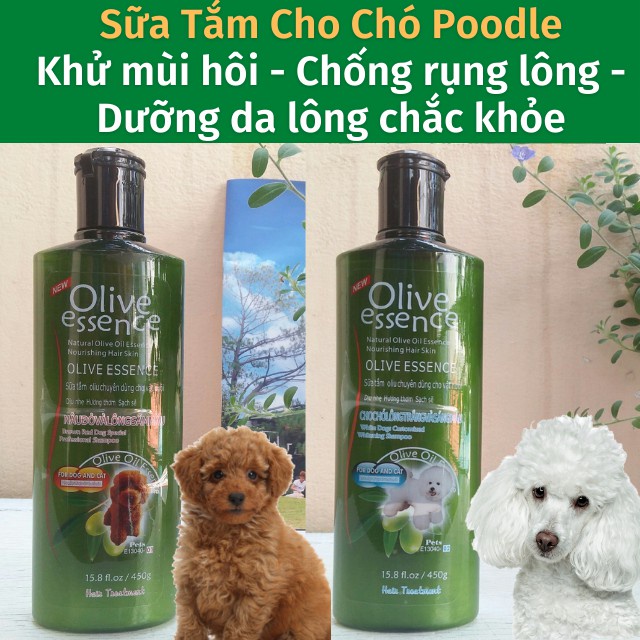 Sữa Tắm Cho Chó Mèo OLIVER ESSENCE 450ML Không Gây Kích Ứng Da - STCM01