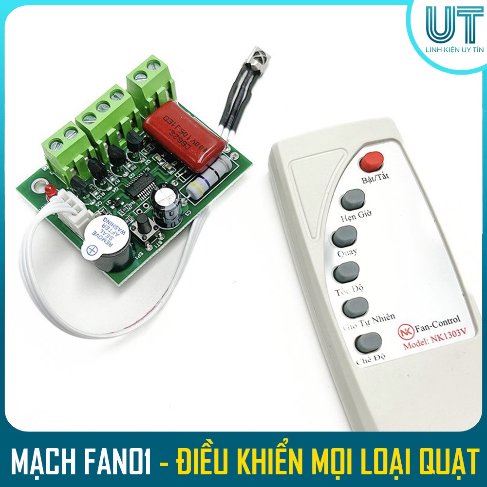 Bộ mạch và điều khiển cho các loại quạt hàng Việt Nam.