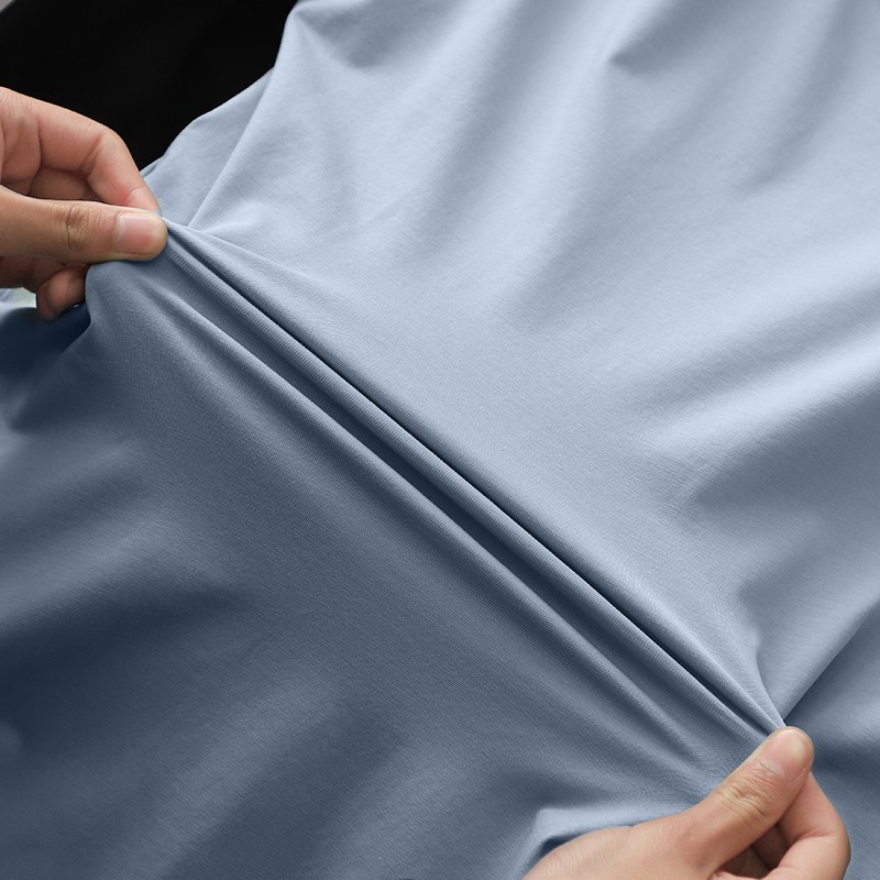 Áo Thun Nam Unisex thiết kế tay ngắn cổ tròn trơn basic tee , áo phông nam nữ cotton co giãn 4 chiều QTN0 | BigBuy360 - bigbuy360.vn