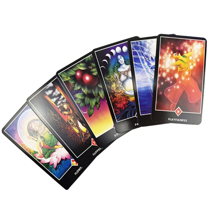Bộ bài tarot toàn bộ bằng tiếng Anh thiết kế tiện dụng cho gia đình / tiệc tùng