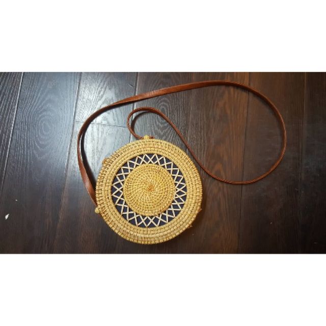 túi cói mây tre đan