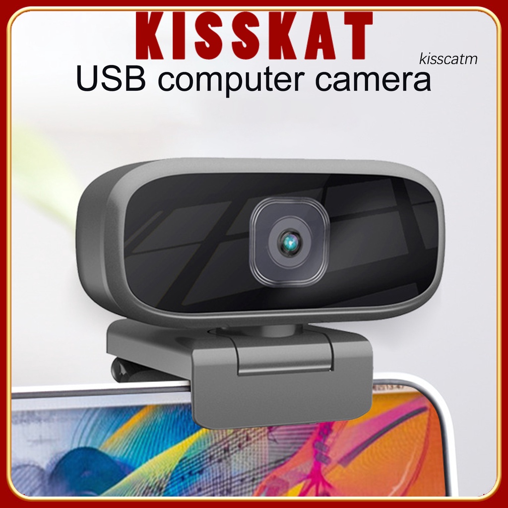 Webcam Kiss-Ws Hd 1080p Mini Cổng Usb Xoay Được Cho Pc | BigBuy360 - bigbuy360.vn