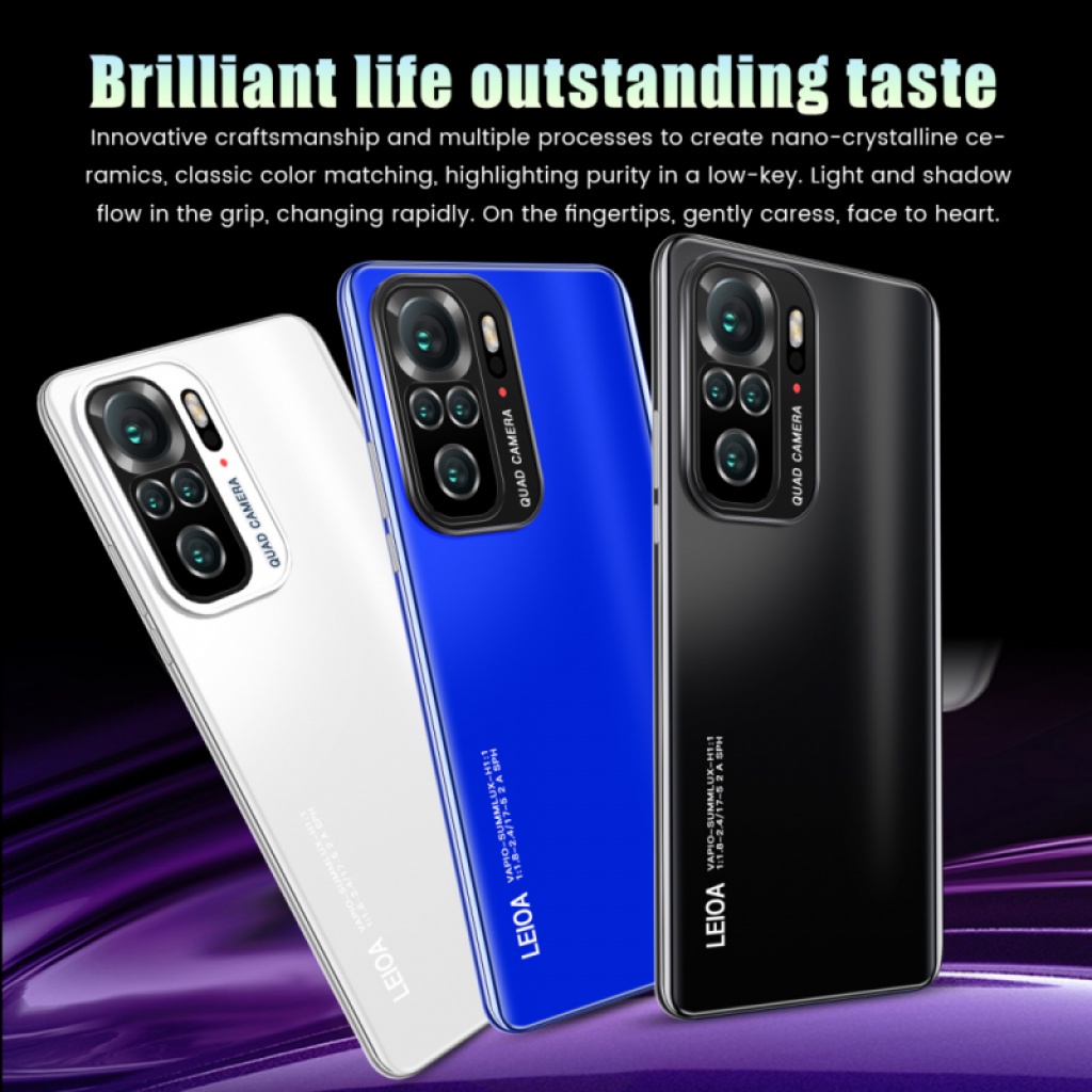 Điện thoại thông minh Note10 pro Bán di động chính hãng  Máy ảnh HD hình lớn game thẻ kép Android 5G COD