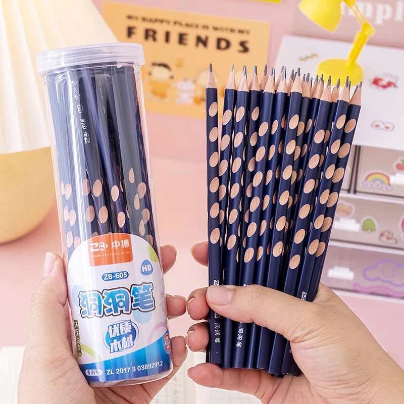Bút Chì Gỗ Hình Tam Giác Chỉnh Sửa Tư Thế Cầm Bút Chì Cho Bé