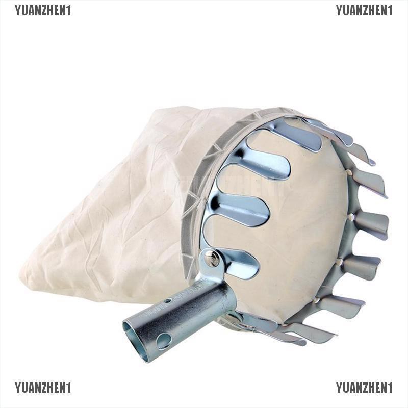 [YUANZHEN1] Dụng Cụ Nhặt Trái Cây Bằng Kim Loại Vải Cứng Tiện Lợi Dành Cho Vườn Nhà