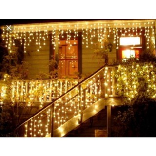DÂY ĐÈN MÀN MƯA LED TRANG TRÍ ( 8m*6T - 3m*2m )