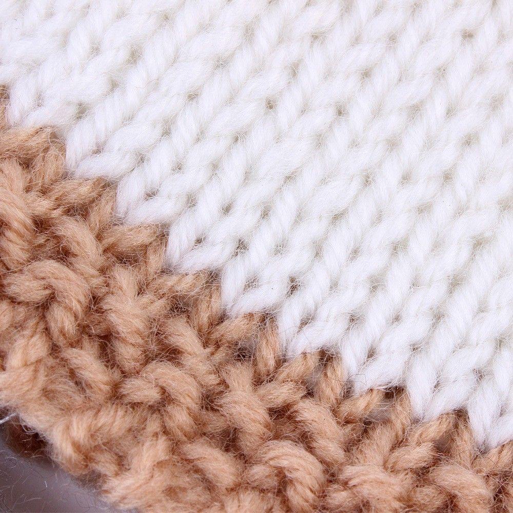 Mũ Len Đan Móc Nhiều Màu Cho Bé