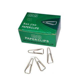 [GIÁ SỐC] 1 Hộp 100 cái Ghim cài giấy,Tài liệu Tam giác [Văn Phòng Phẩm ]