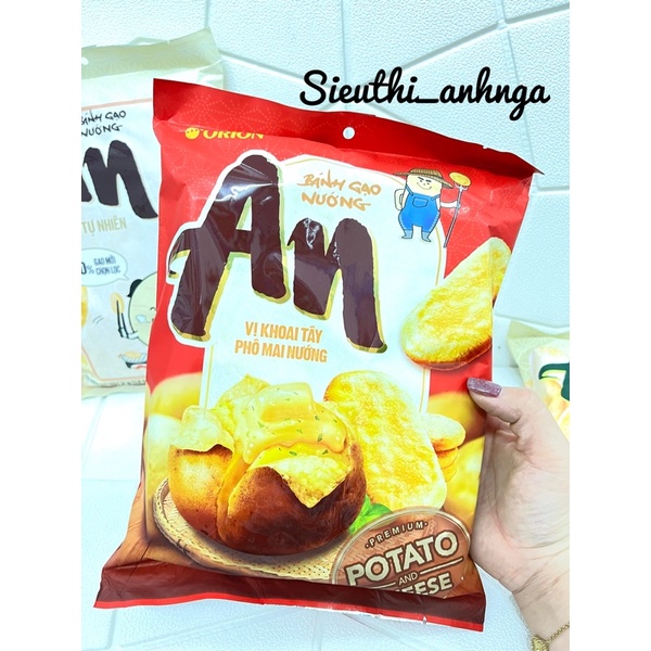 BÁNH GẠO NƯỚNG ORION AN VỊ TẢO BIỂN - TỰ NHIÊN..