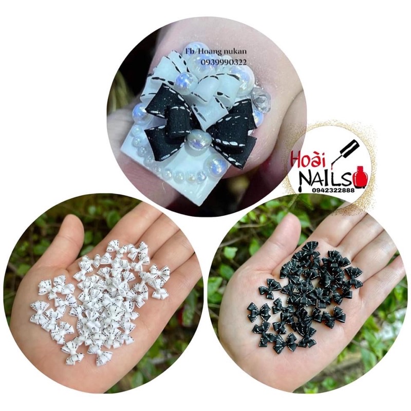 Nơ bột thương hiệu ( giá 1 chiếc)