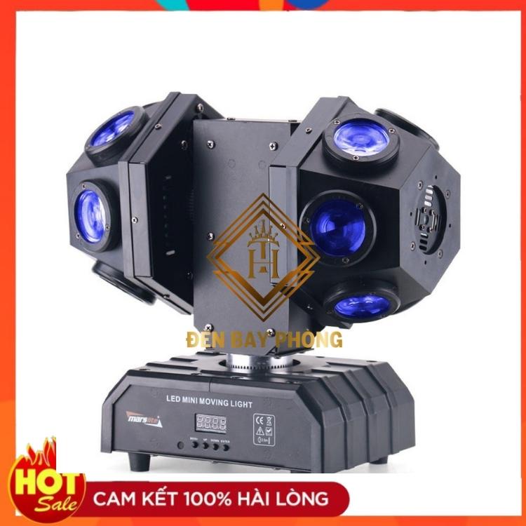 ĐÈN MOVING 2 ĐẦU 12 MẮT + LASER - ĐÈN SÂN KHẤU DÙNG CHO VŨ TRƯỜNG , KARAOKE