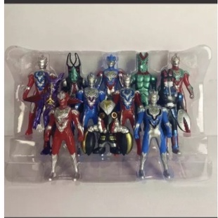 [Hàng mới về] Đồ chơi siêu nhân dien quang 12 Món Sinh động