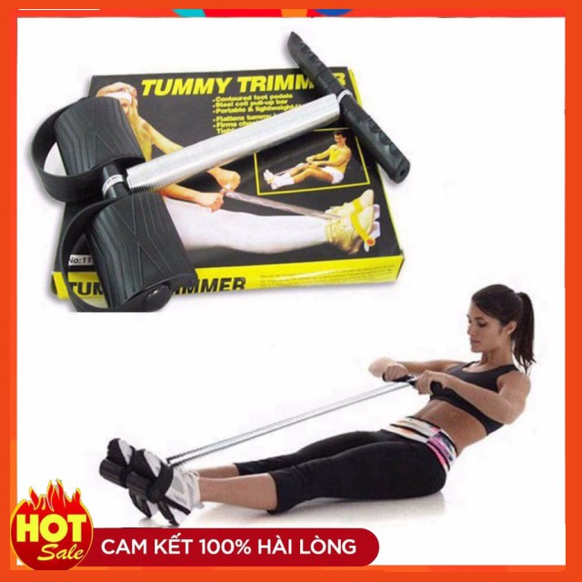 DÂY KÉO LÒ XO TẬP CƠ BỤNG, DỤNG CỤ TẬP CƠ BỤNG TẠI NHÀ TUMMY TRIMMER