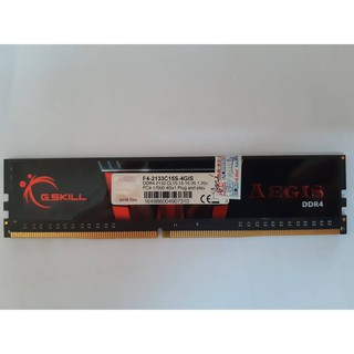 Ram gskill aegis 4g dr4 bus 2133 bh hãng 02/2020