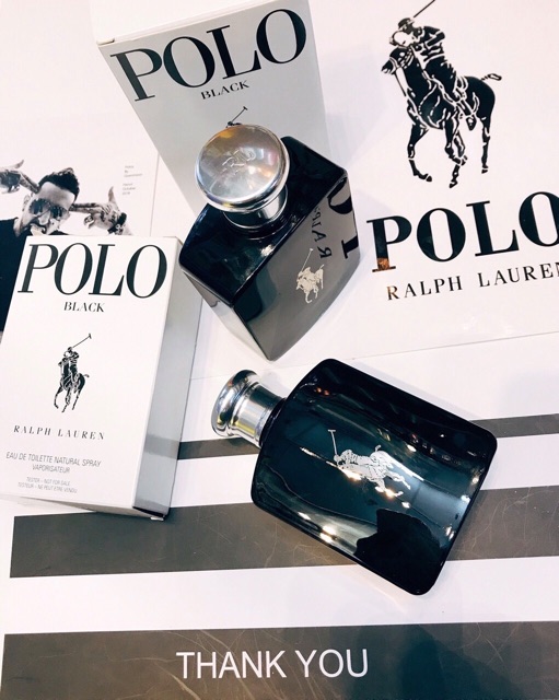 Nước hoa Ralph Lauren Polo Black 125ml EDT Spray / Chuẩn authentic