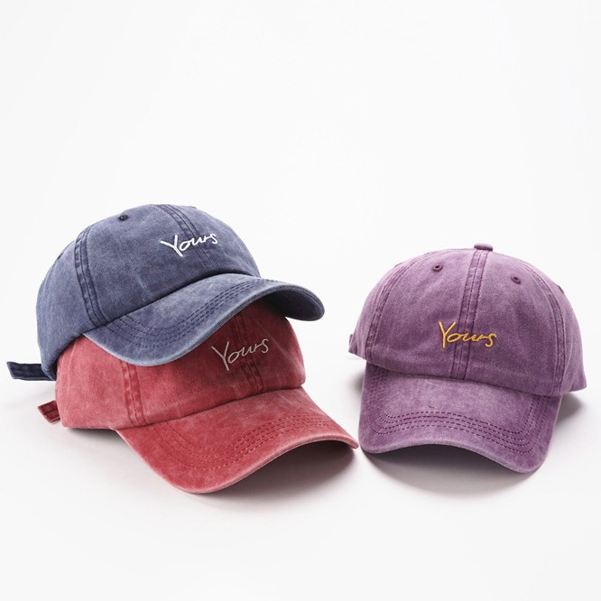 Mũ Lưỡi Trai LINJW Cotton Phong Cách Thể Thao Năng Động Thời Trang