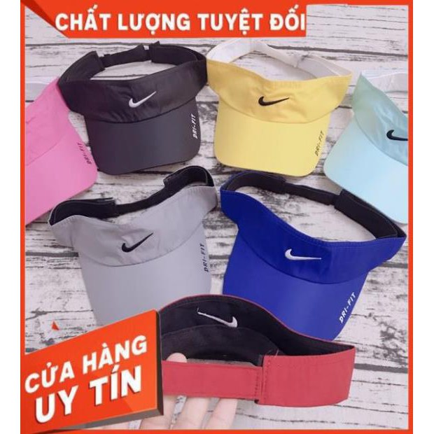 HIT HIT  Nón nửa đầu thể thao tennis có chữ bên hông nón (nhiều màu)