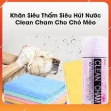 Khăn tắm cho chó mèo - khăn thấm hút nhanh không bám lông dễ vệ sinh