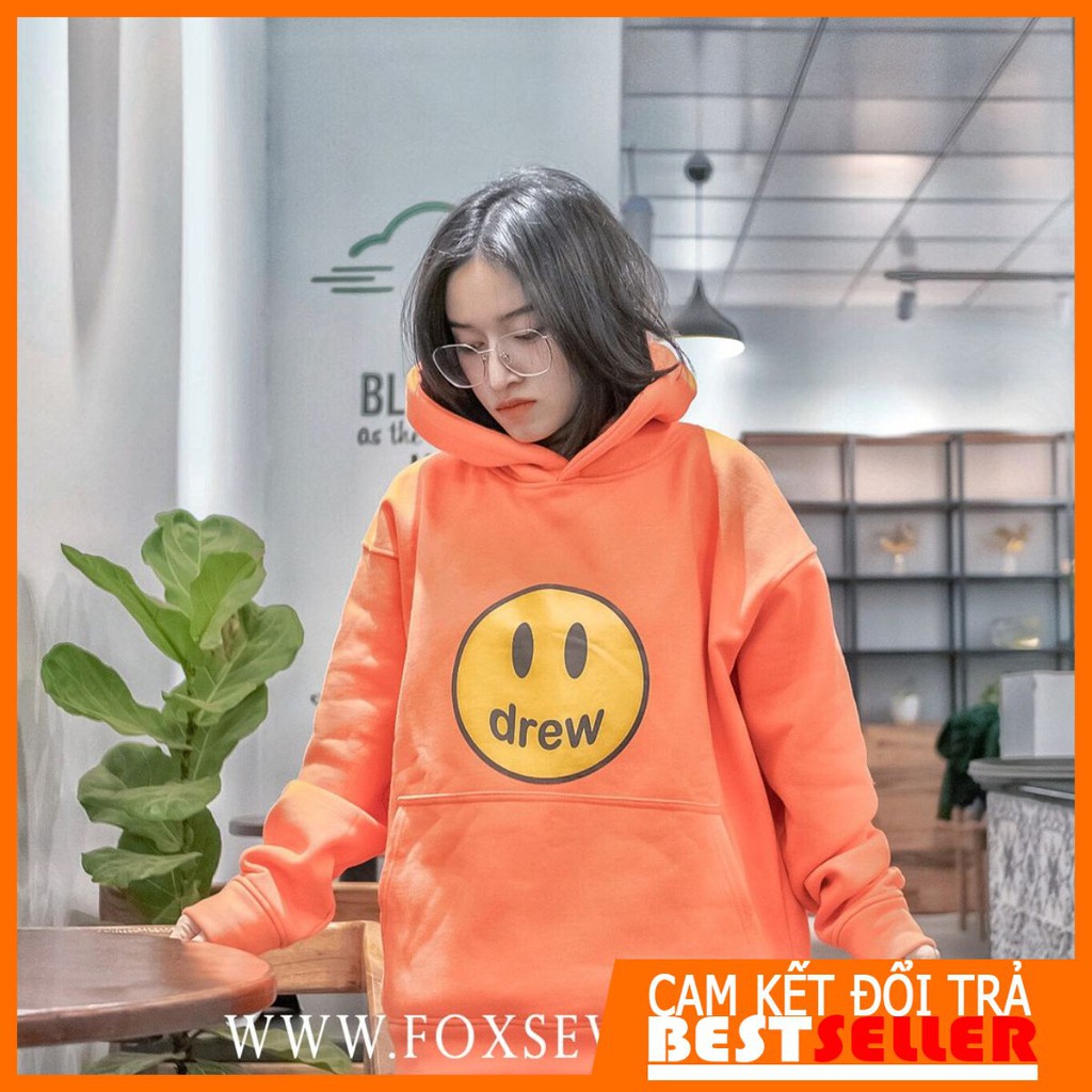 Áo Hoodie Nỉ Bông Siêu Dày Màu Cam Đẹp( Nam nữ đều mặc được ) | WebRaoVat - webraovat.net.vn