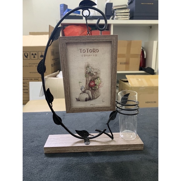 Khung ảnh để bàn đa năng. khung treo anh để bàn kèm ống đựng bút.