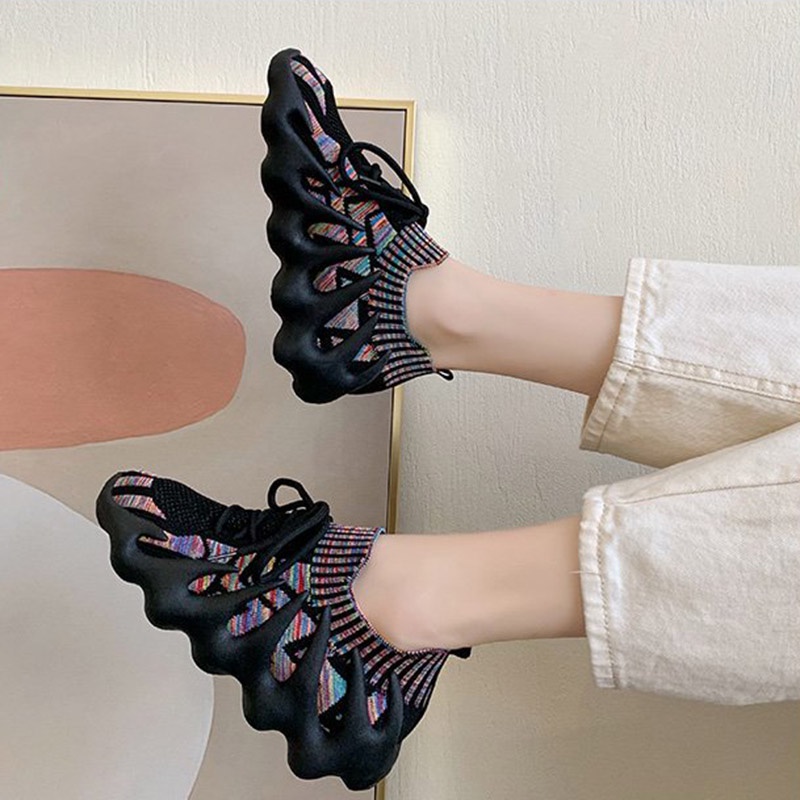 Giày thể thao IELGY thoáng khí thời trang phong cách dễ phối đồ cho nữ