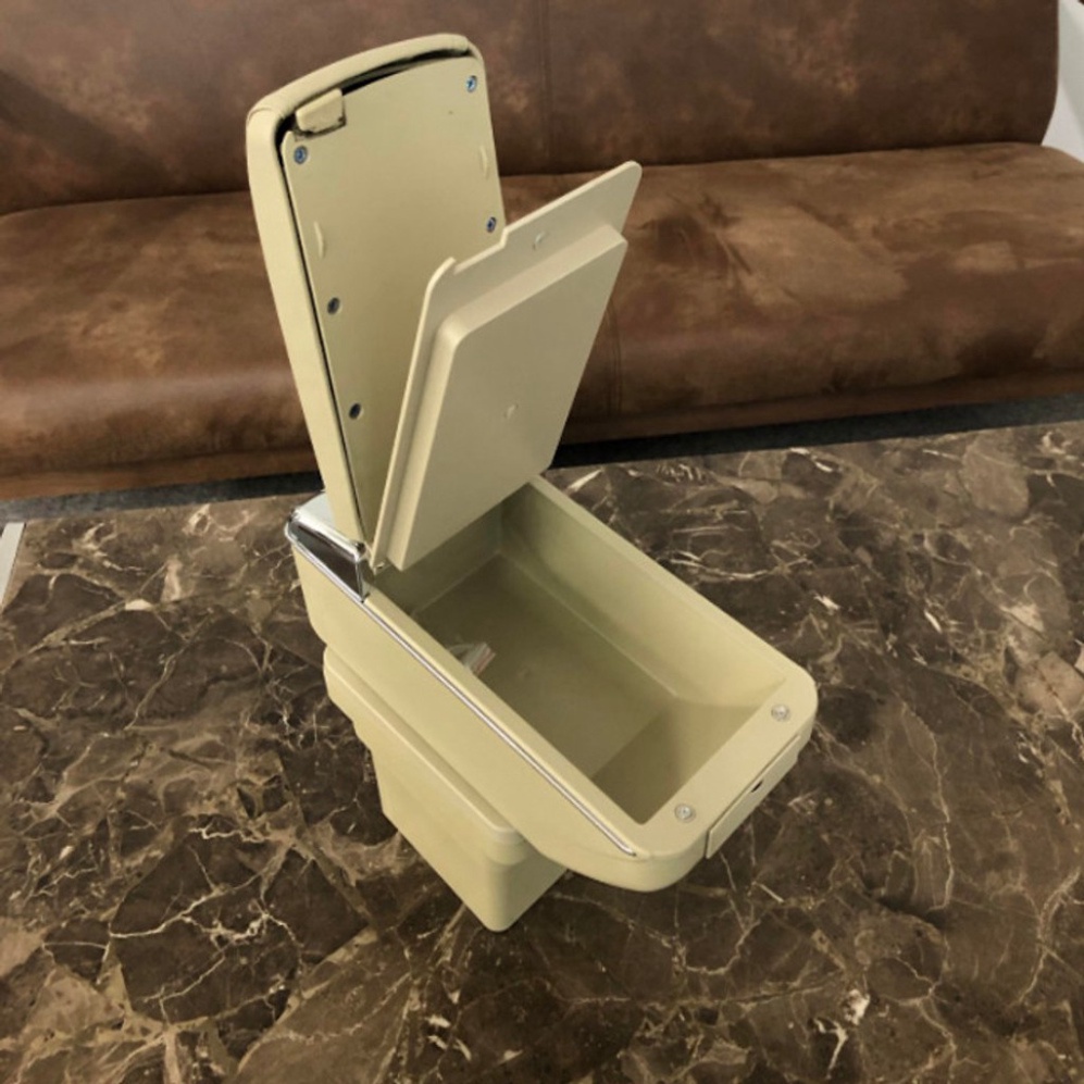 Hộp tỳ tay xe cho Attrage / Mirage cao cấp tích hợp cổng sạc USB - Bảo hành 12 tháng dự bị