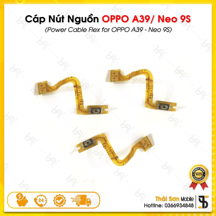 Cáp Nút Nguồn OPPO A39 / Neo 9S - Dây Cáp Phím Nguồn Điện Thoại OPPO Zin Bóc Máy