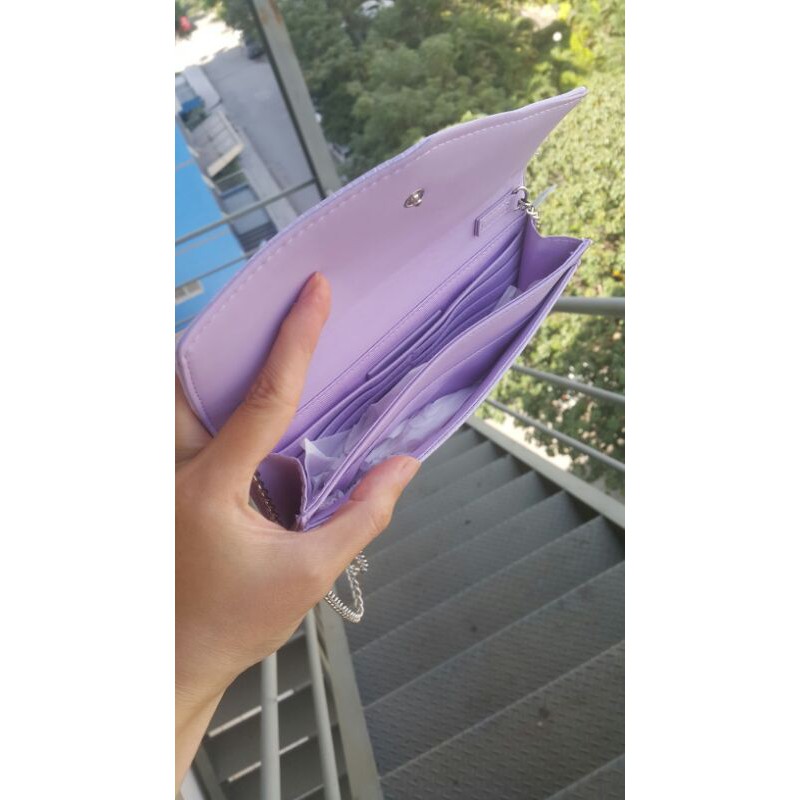 Ví tím Mango - hxt Nga kèm bill