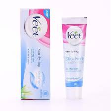 Kem Tẩy Lông Dành Cho Da Nhạy Cảm Silk & Fresh Sensitive Tuýp 100g wax lông vùng kín, vùng tay, chân- dịu nhẹ an toàn kh | BigBuy360 - bigbuy360.vn