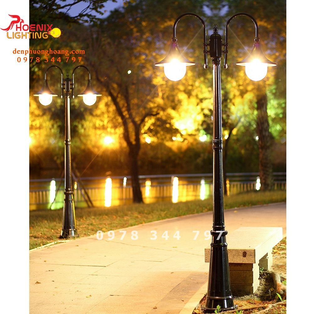 Đèn trụ cảnh quan công viên sân vườn trang trí PH0108
