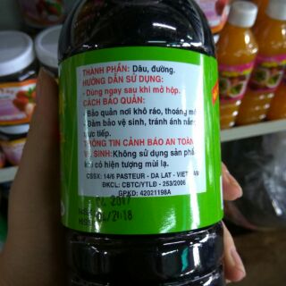 Nước cốt dâu tằm chai 1 lít