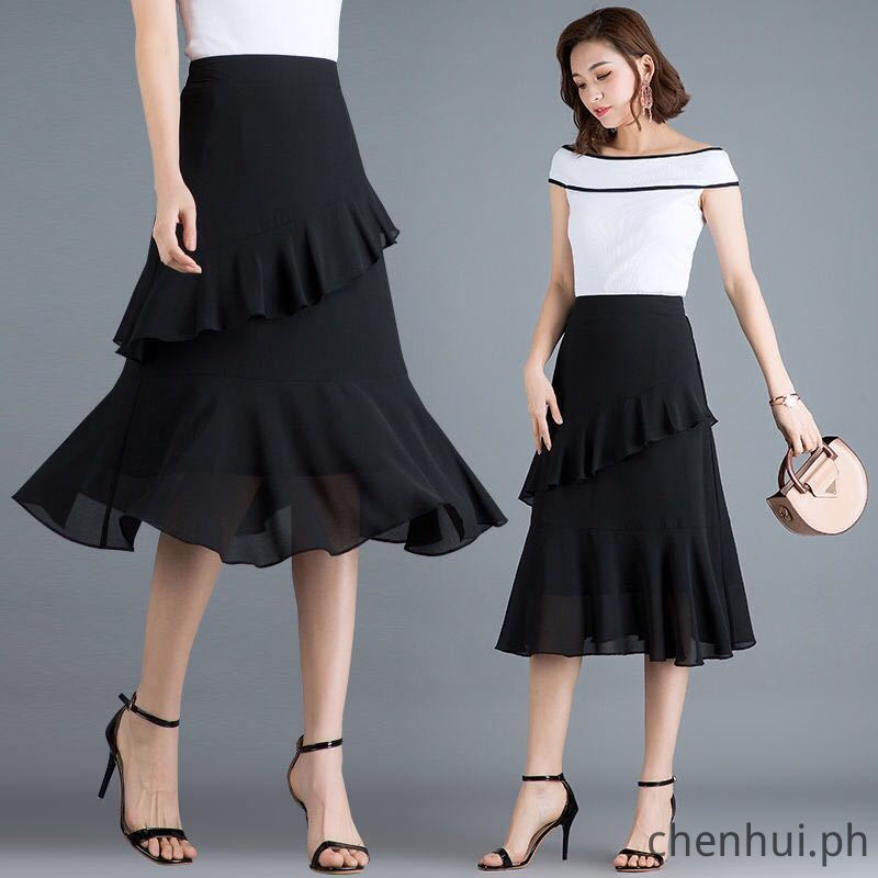 Chân váy maxi vải voan lưng cao thiết kế độc đáo thời trang xuân hè mới cho nữ | BigBuy360 - bigbuy360.vn