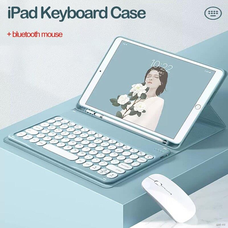 ❣❍☋Bao da máy tính bảng có kèm bàn phím bluetooth cho IPAD PRO 11 2020 12.9 INCH IPAD AIR 4 3 2 9.7 10.5 10.2 INCH