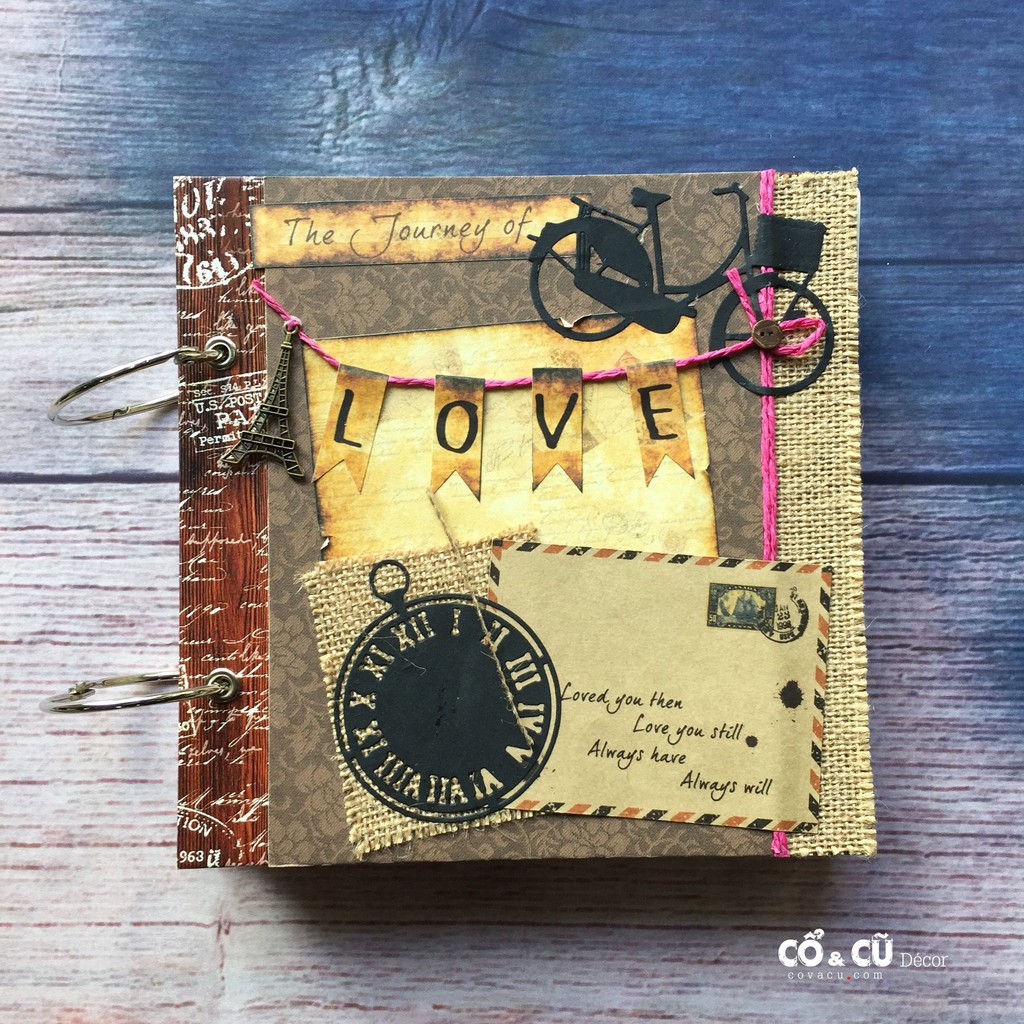 ALBUM ẢNH HANDMADE SCRAPBOOK