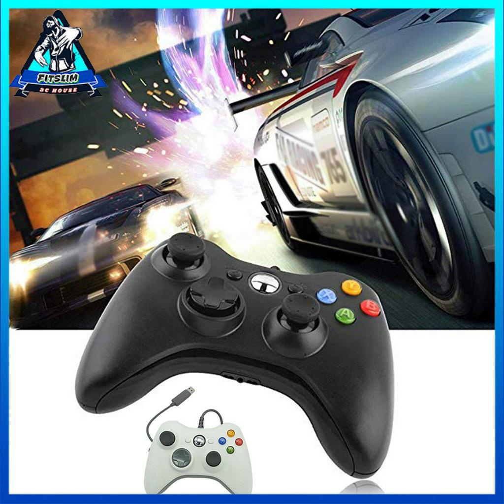 Tay Cầm Chơi Game Có Dây Kết Nối Usb Cho Microsoft Xbox 360
