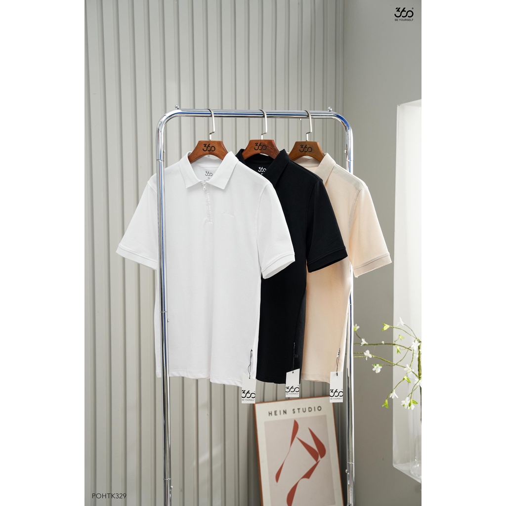Áo polo nam thương hiệu thời trang nam 360 BOUTIQUE chất liệu cao cấp - POHTK329