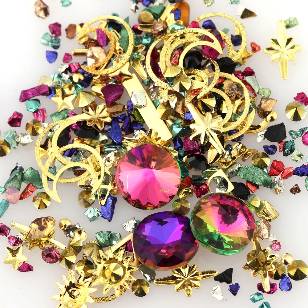 Bột Kim Loại Trang Trí Móng Tay