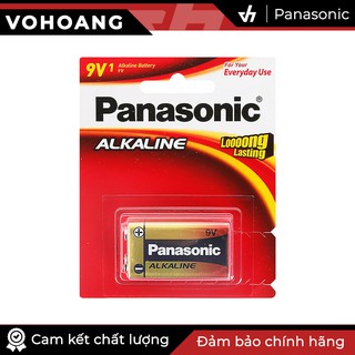 Pin vuông 9V Alkaline Panasonic (Gold)
