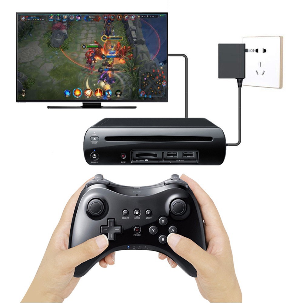 (Đang Bán) Bộ Thiết Bị Điều Khiển Không Dây Cho Máy Wii U Pro