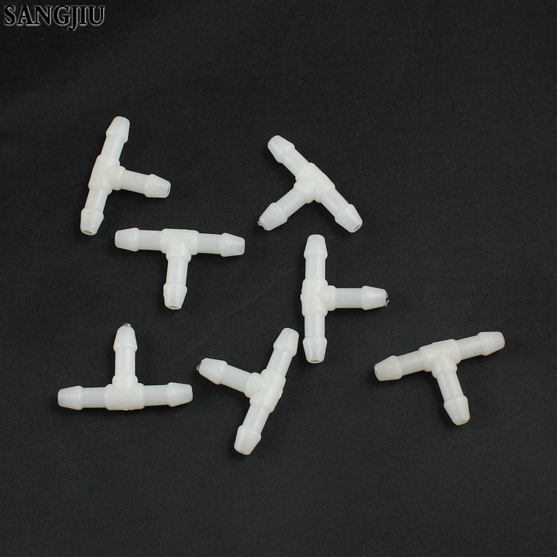 Ống kết nối hình chữ T 50 cái Ống có độ bền cao Loại kết nối nhanh Đầu nối nước