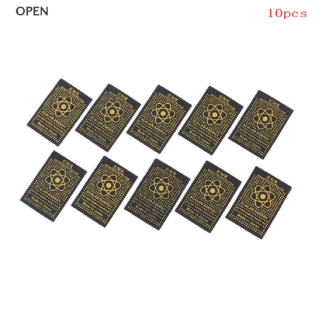 Op 10 Miếng Dán Chống Bức Xạ EMR Sò Điệp Cho Điện Thoại Bảo Vệ Sức Khỏe my