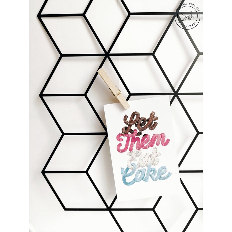 Khung Lưới Decor The Cubes Thiết Kế Tối Giản Phù Hợp Cho Mọi Nội Thất THE MONOMI - NB003