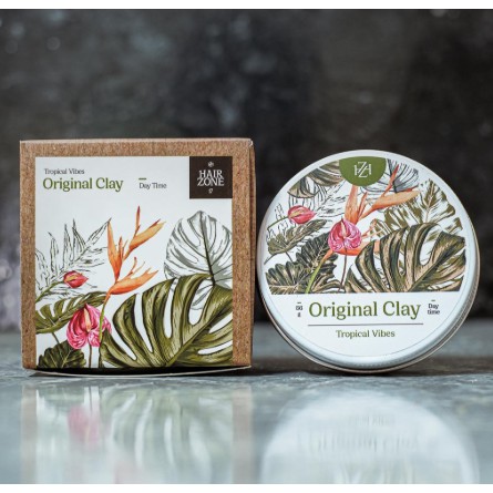 Sáp vuốt tóc Original Clay - Day Time 2020 . 2oz, 56g Hairzone Việt Nam CHÍNH HÃNG