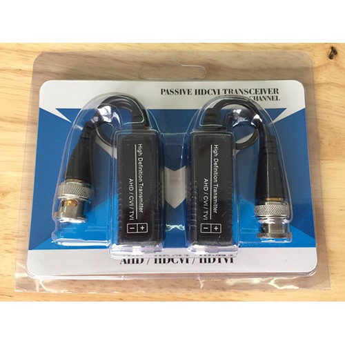 Combo 2 Bộ Chuyển Tín Hiệu Camera Video Balun 1080P Chạy 200m Tiện Dụng (1 Bộ 2 Cái) - Giá Rẻ