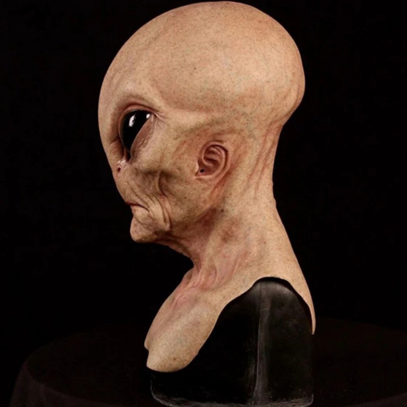 Mặt Nạ Hóa Trang Người Ngoài Hành Tinh Bằng Latex