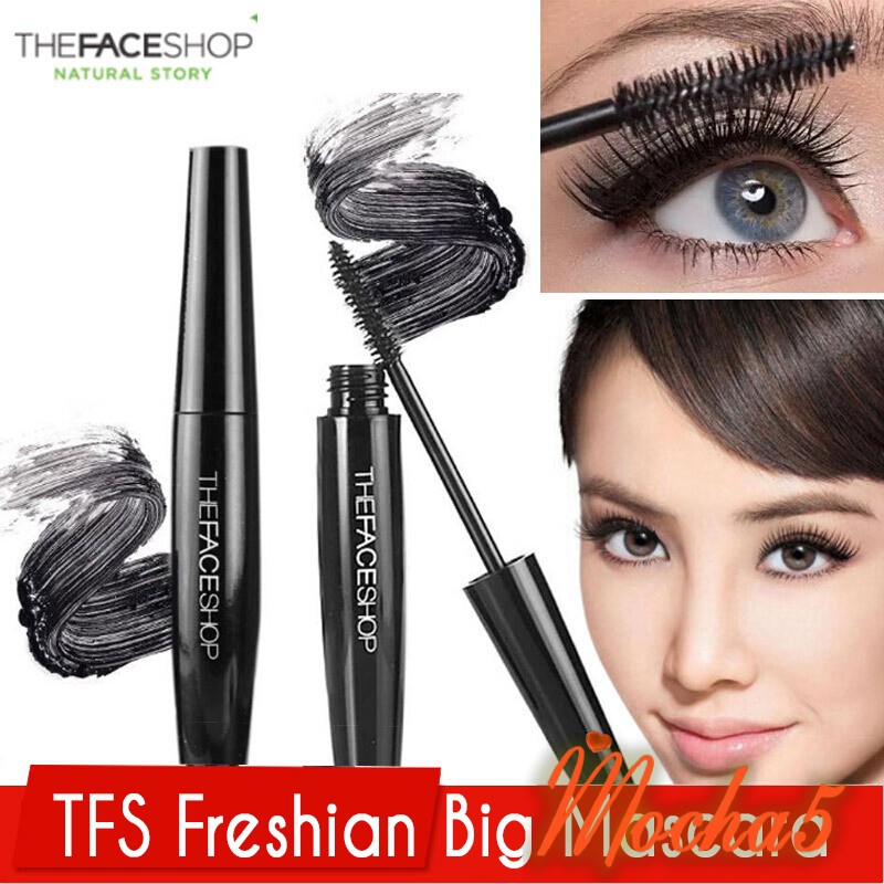 Mascara chuốt mi The Face Shop Freshian Big TFS làm dày và dai mi