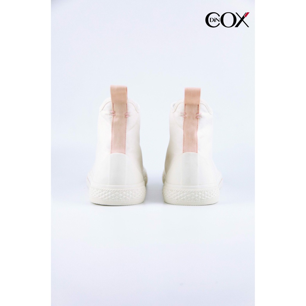 Giày Sneakers Nữ Cổ Cao DinCox  D09 BLACK