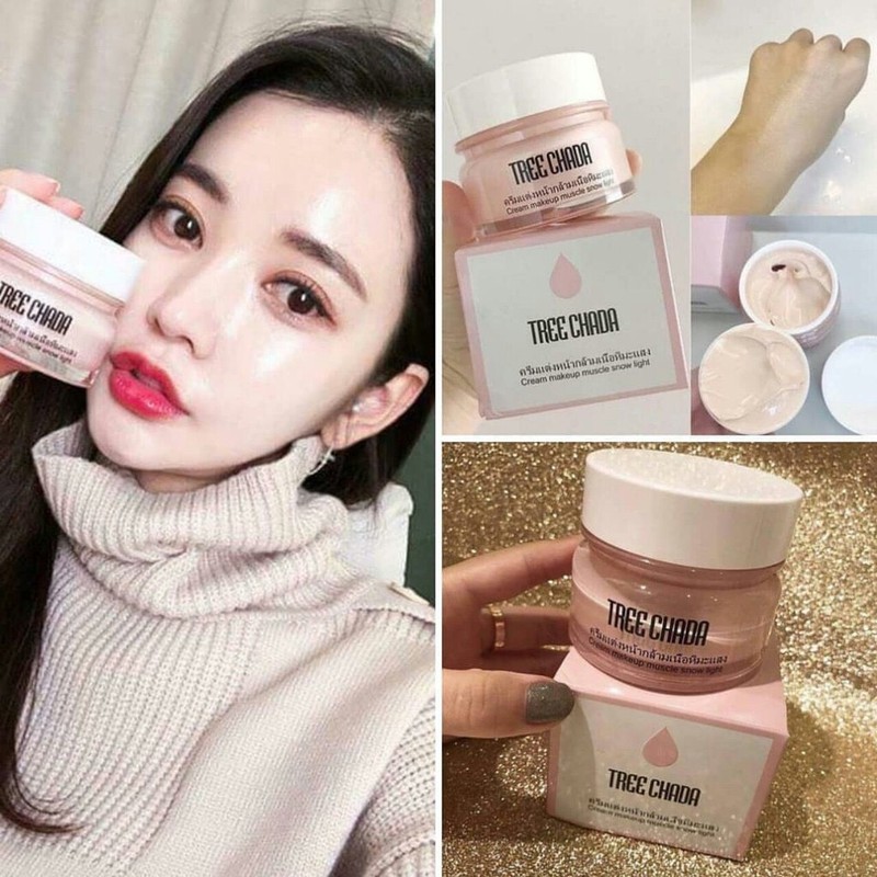 Kem che khuyết điểm Tree Chada Cream Makeup Snow Light 50g